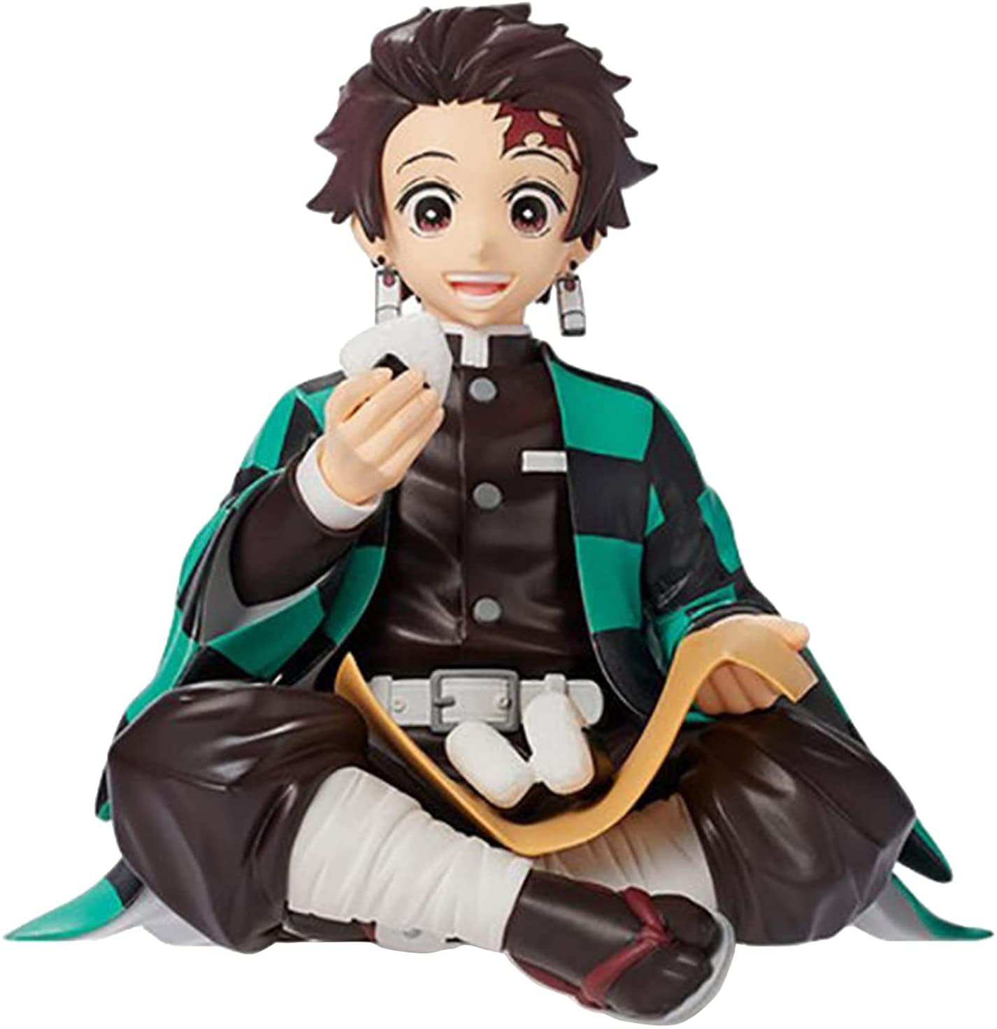 Premium Chokonose Figure Anime Demon Slayer Kamado Tanjirou Agatsuma  Zenitsu Eat Rice Balls PVC Action Figure