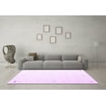 thumbnail image 3 of Ahgly Company Indoor Rectangle Solid Purple Modern Area Rugs, 2' x 4', 3 of 4