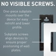 thumbnail image 4 of Legrand radiant Screwless Wall Plates for Decorator Rocker Outlets, 3-Gang, White, RWP263WCC6, 4 of 5
