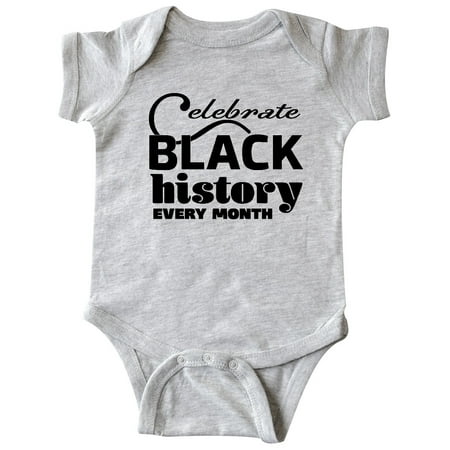 

Inktastic Celebrate Black History Every Month Gift Baby Boy or Baby Girl Bodysuit