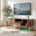 thumbnail image 3 of Mueble para TV 55” Moderno de Madera Sala con Repisas y Almacenamiento, Centro de Entretenimiento cafe, 3 of 7