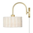 thumbnail image 4 of Golden Lighting Erma 1-light Wall Sconce in Brushed Champagne Brass, 4 of 5