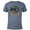 Navy Heather, variant on Lucasfilm Indiana Jones Adventure Plane Vintage - Short Sleeve Blended T-Shirt for Adults - Customized-Purple