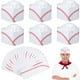 thumbnail image 4 of Gorros de Chef de papel para 20 piezas, gorros de cocina desechables, gorros de Chef para adultos, sombreros de papel para disfraces, 4 of 5