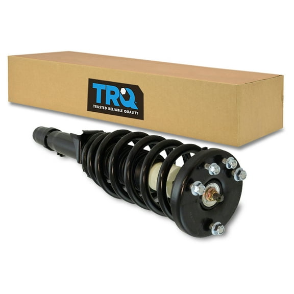 TRQ Front Left Complete Strut & Coil Spring Assembly Drivers Side Fits Select 2009-2014 Acura TL