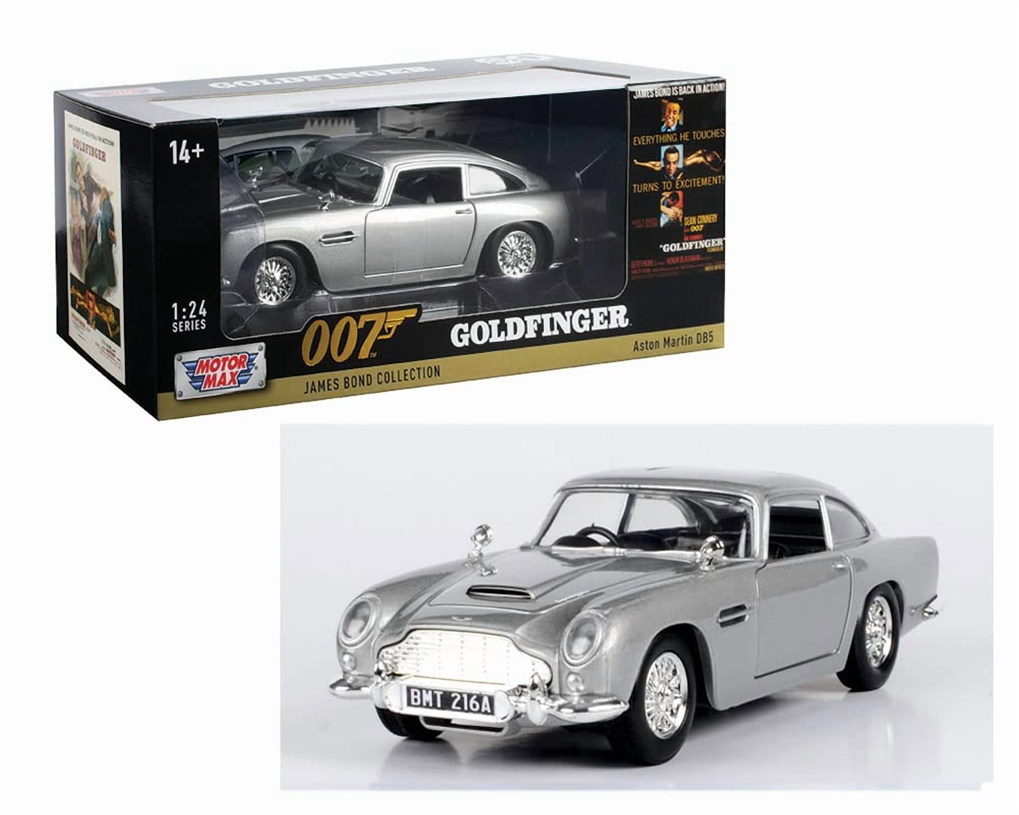 ジェームズボンドカーDB5 collectibles Motor Max Aston-Martin DB5, James Bond 79857WSV - 1/24 Scale