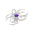 thumbnail image 2 of Way to Celebrate Halloween Women's Metal Spider Claw Clip, Multicolor, 1 Piece, 2 of 4