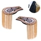 thumbnail image 2 of 1 par de charreteras de cadena de eslabones de borla, placa de hombrera, charreteras con flecos de Metal, ramillete, decoración de ropa, accesorios DIY Ormromra  222416-2, 2 of 6