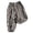 Black, variant on Girls Pants Elastico Holiday Plaid Striped Beach Vacation Clothes for Girl,Green,90