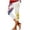 Gold, variant on Women's High Waist Yoga Pants Patriotic Print Compression Capri Leggings For 4th of July Workout And Fitness