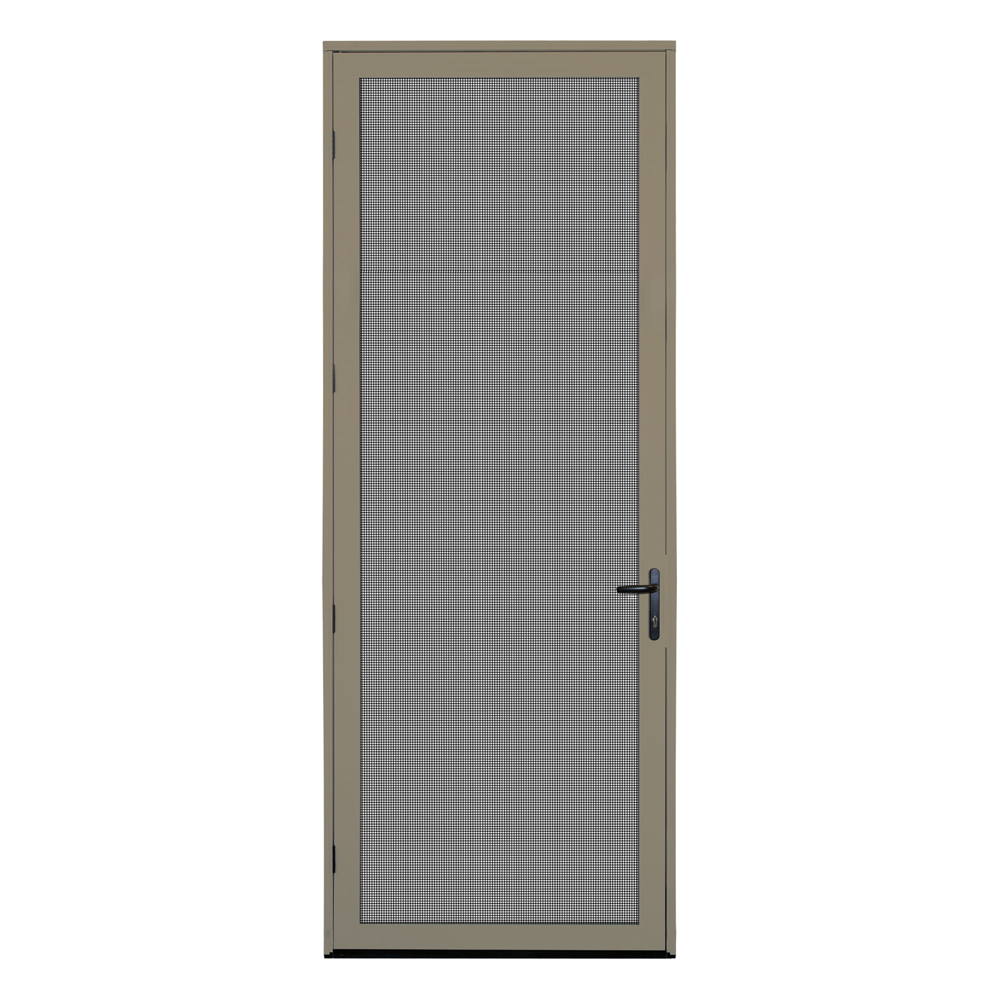 36 in. x 96 in. Desert Sand Surface Mount Lefthand Ultimate Security