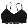 thumbnail image 3 of Women's Coobie 9015 Lace Back Scoopneck Bralette (Black O/S), 3 of 3