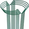 thumbnail image 1 of Estacas de soporte para plantas HiGift 25 x 40 cm, metal, 8 unidades, verde, 1 of 7