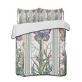 thumbnail image 2 of Butterfly Full Size Down Alternative Comforter, Lightweight Comforter Quilt Bedding Set with Pillow Shams Summer Spring Botanical Farmhouse All Seasons Bed Comforter Duvet Insert 78"x90", 2 of 7