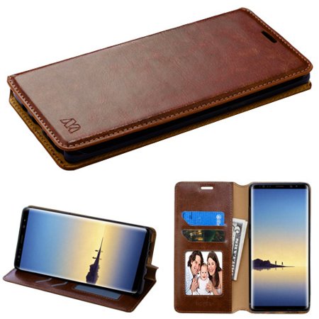 For Samsung Galaxy Note 8 MyJacket Flip Stylish Leather Wallet Phone Case (Best Note 8 Wallet Case)