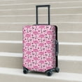 thumbnail image 2 of Lsque Cute Watermelon Flamingo Printed Luggage Cover, Travel Luggage Protector,Scratch and Dirt Resistant, Fits 18-32 Inch Luggage -, 2 of 9