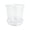 L 1pc, variant on KGJQ Clear Plastic Orchid Pot with Saucer, Plant Pot with Drainage Holes, Ventilated Flower Pot for Rose, Phalaenopsis, Seedings