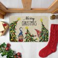 thumbnail image 6 of PALIFEUR Christmas Door Mat, 24"x16" Dirt Trapping Door Mat Indoor Entrance, Absorbent Non-Slip Christmas Stree Doormat, Washable Front Door Mat Outside Entrance for Holiday Party Decorations, Red, 6 of 7