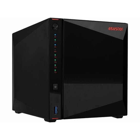 NAS Asustor AS5404T de escritorio sin discos, 4 bahías