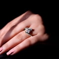 thumbnail image 3 of Cow Jewel 1.60 Ct Round Cut Diamond Ring - 14K White Gold Bypass Swirl Engagement Ring - Wedding Diamond Jewelry for Special Occasions - Wife’s Anniversary Gift - Birthday Diamond Present, 3 of 4