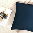 thumbnail image 5 of Holzlrgus Waterproof Decorative Throw Pillow Covers, Dark Blue, 20" x 20",2 Pcs, 5 of 6