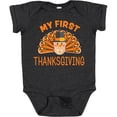 thumbnail image 3 of Inktastic Cute Turkey My 1st Thanksgiving Boys or Girls Baby Bodysuit, 3 of 5