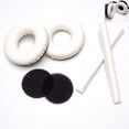 thumbnail image 1 of Kit de Almohadillas para Auriculares Voarmaks para Sennheiser HD25 Blanco, 1 of 7