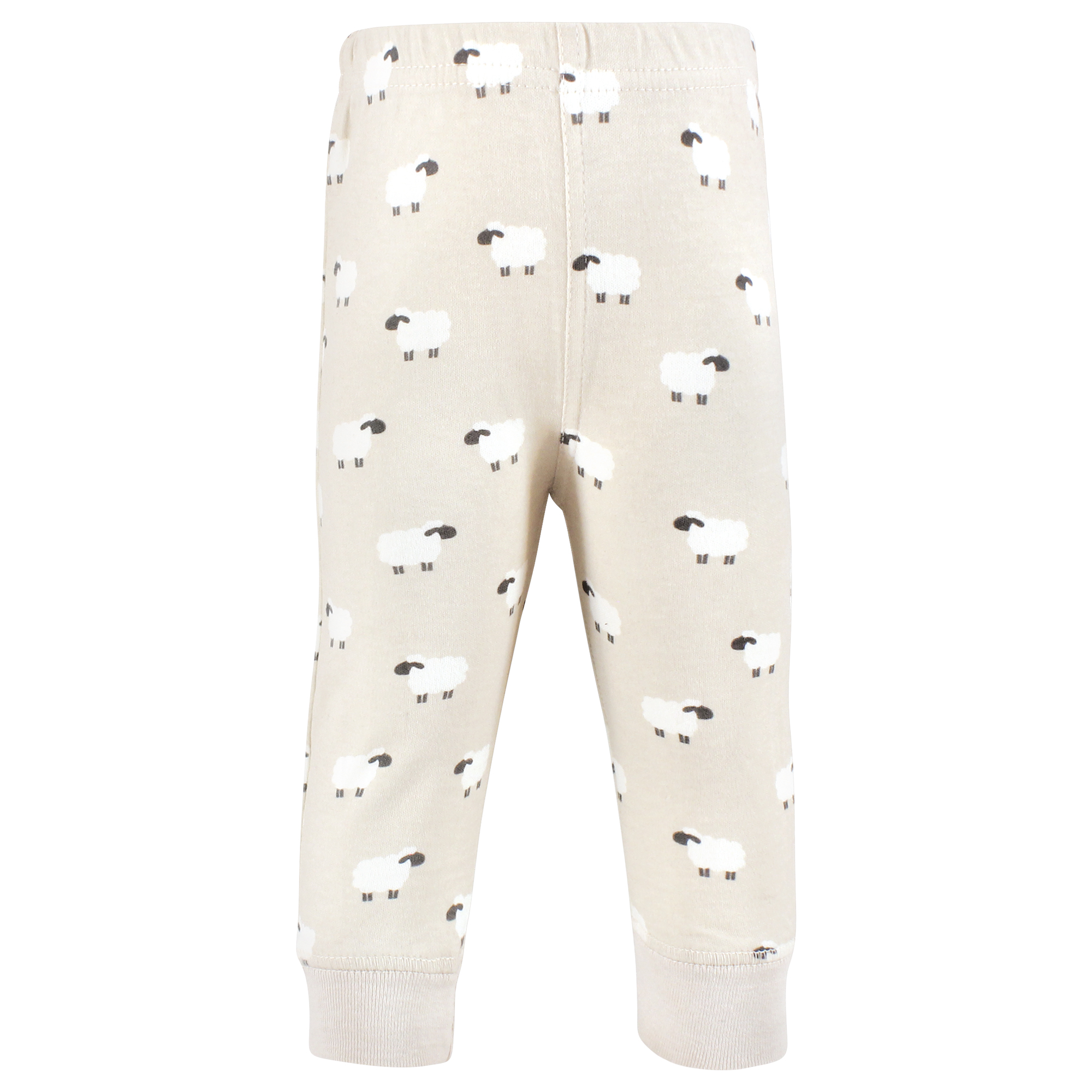 Hudson Baby Cotton Pants and Leggings, Taupe Sheep, 18-24 Months