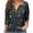 *Black, variant on Women's Sequin V Neck Shirt Top,Long Sleeve Half Zip Casual Office Tops Gold,Womens Plus S