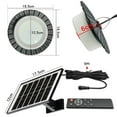 thumbnail image 5 of Solar Outdoor Pendant Light with Motion Sensor, IP65 Waterproof, 4400mAh Battery, 5 Modes & Brightness Levels, Dusk to Dawn, 16.4ft Cable for Barn Patio Garden, 5 of 7