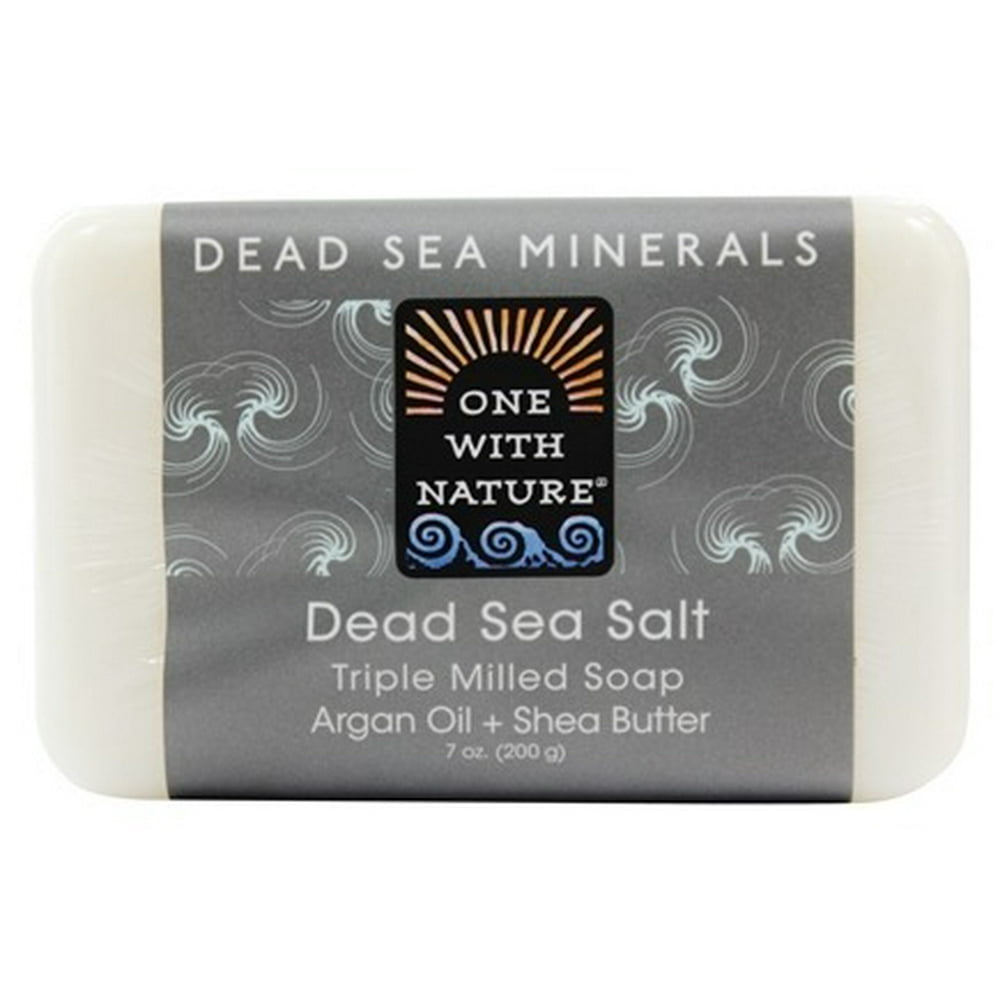 Dead Sea Mineral Bar Soap Rejuvenating Dead Sea Salt 7 oz. by One