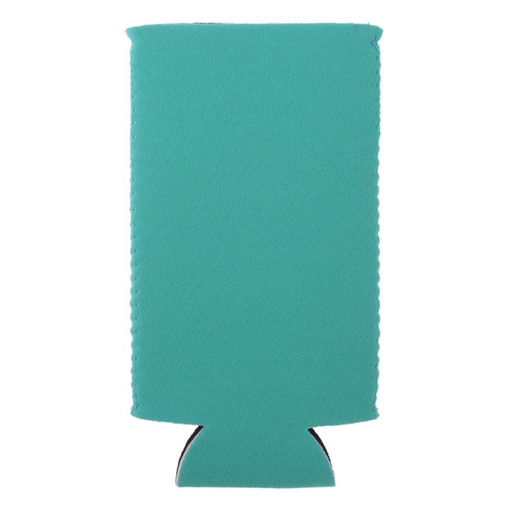 Aspire 10 Pcs Blank Neoprene Collapsible Slim Can Cooler Sleeves Fit 12oz Beer Slim Can Energy Drink