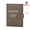 Coffee, variant on Royal Bagger RFID Genuine Leather Passport Wallet for Women, Casual Travel Wallets and Card Holder with SIM Card Pin Tool 3220