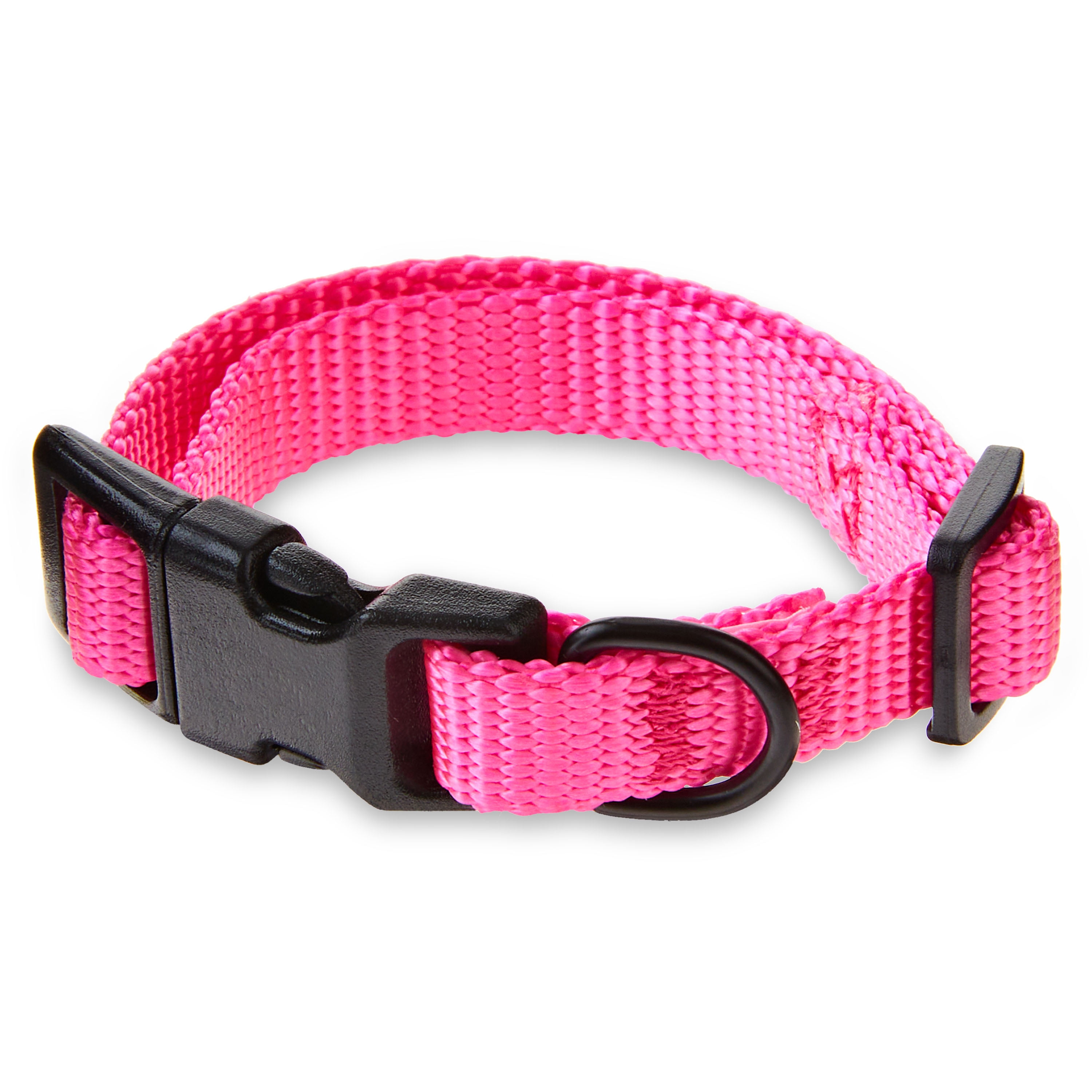 Vibrant Life Mesh Adjustable, Reflective Dog Walking Harness, with Dog Collar included, Pink, Extra Small