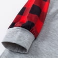 thumbnail image 4 of Onlypjs Family Christmas Pajamas Matching Sets – Plaid Long Sleeve Holiday Sleepwear for Women, Men, Couples, 4 of 6