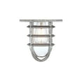 thumbnail image 3 of John Timberland Marlowe Industrial Outdoor Wall Light Fixture Galvanized Hooded Cage 13" Clear Glass for Post Exterior Barn Deck House Porch Yard Home, 3 of 8