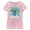 Light Pink, variant on Girl's Lilo & Stitch Ice Cream Lover Chillin' Graphic Tee Purple Berry Large