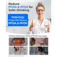 thumbnail image 6 of Waterdrop GSWF Refrigerator Water Filter, NSF 372&42 Certified, Replacement for GE® GSWF SmartWater 238C2334P001, Kenmore 46-9914, 469914, 9914 (Pack of 3), 6 of 10