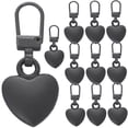thumbnail image 3 of CRILSTYLEO 12Ud Cremallera Tirador Negro Para Bolsas Deportivas Y Abrigos Práctico Y Duradero, 3 of 7