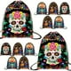 thumbnail image 2 of Halloween Skull Gym Swim Cordón Mochila Bolsas Bolsa De Almacenamiento Portátil, 2 of 4