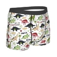 thumbnail image 3 of Naloa Dinosaur Print Mens Underwear - Boxers for Men, Classic Briefs for Men, 3 of 9