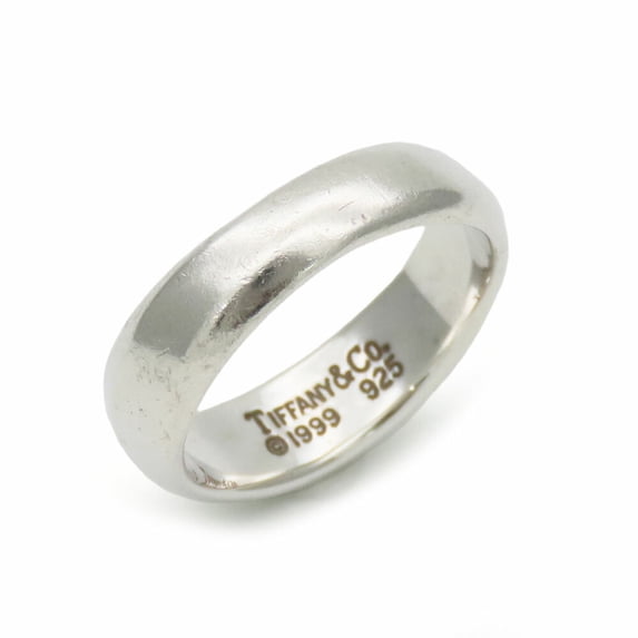 Pre-Owned Tiffany Ring, Knife Edge, Silver 925, Approx. 4.4g, Silver, #11.5, Women's,... (Good)