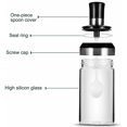 thumbnail image 4 of Dinheiro Botella de condimento con tapa Recipiente de vidrio para especias Tarro de condimento sellado Olla para el hogar Cocina Cuchara de condimento, 4 of 6