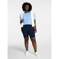 thumbnail image 4 of Terra & Sky Women's Plus Size Bike Short, Sizes 0X-5X, 4 of 5