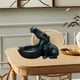 thumbnail image 4 of Estatua de animal, figura de caballo de río, soporte para joyas, regalos de animales lindos, animal único Azul profundo, 4 of 7