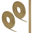 thumbnail image 1 of 2-Rollos de caña de tejido de papel, 21.9 yardas x 0.6 pulgadas, material de caña de ratán de papel de 12 capas [Color madera], 1 of 7