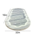 thumbnail image 3 of Teissuly New Soft Bedroom Rugs Shaggys Rugs For Bedroom Oval Rugs Room Small Carpet Living Room Runner Rug Non Slip Modern Home Decor, 3 of 7