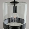 thumbnail image 2 of 12 Inch 1 Light Pendant In Transitional/Industrial Style 10 High By 12 Wide-Matte Black Finish    -Traditional Installation Capital Lighting 335911Mb, 2 of 9