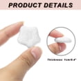 thumbnail image 3 of 15Pcs Felt Star for Crafts, White Sewing Pom Poms Handmade Wool Felt Sheets 1.2" for DIY Arts and Crafts, 3 of 6