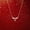 999 pure silver, variant on 999 Sterling Silver Wheat Premium Light Luxury Minority Necklace